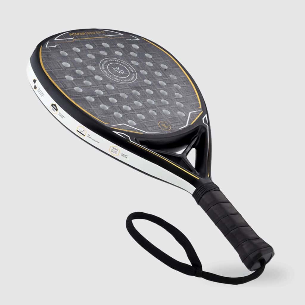 By-VP Padel Racket Diamant Power 1800 II - Zwart, Print