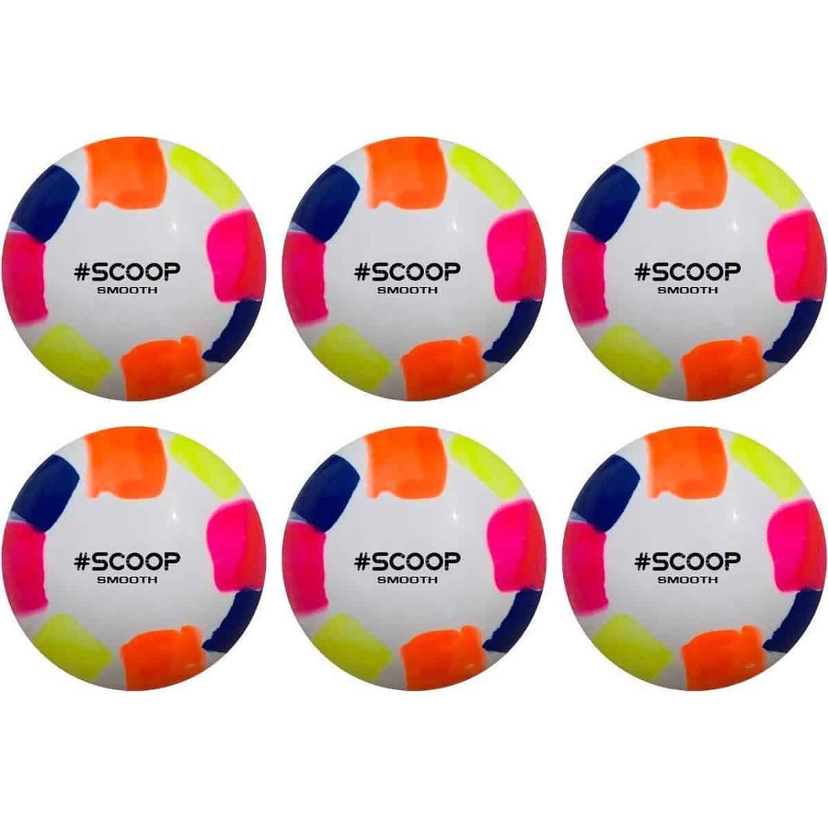 Astro Hockeybal - Standard - Multicolor - Set van 6 - Multi - Hockeyballen