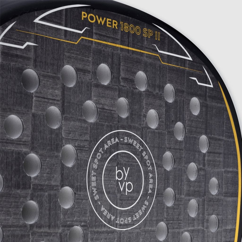 By-VP Padel Racket Diamant Power 1800 II - Zwart, Print