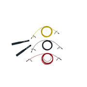 Pure2Improve Verzwaard Springtouw - Set van 3 - GeelRoodZwart - 2,85 m