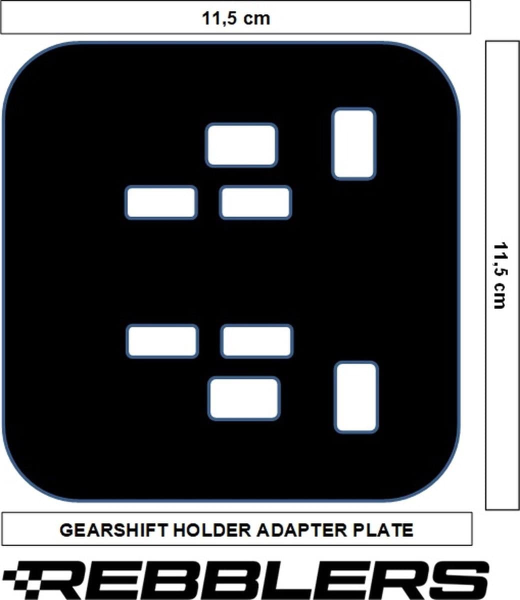 Gear Shift mount Pro (accesorie GameSeat Pro Series, Kart, Pro, Pro+) - Zwart