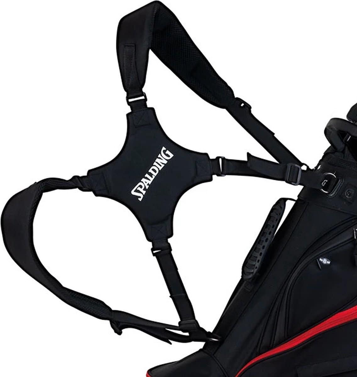 Spalding Tour 2 - 12-Delige Golfset Tour - Golfset Heren Graphite Rechtshandig - Zwart/Rood