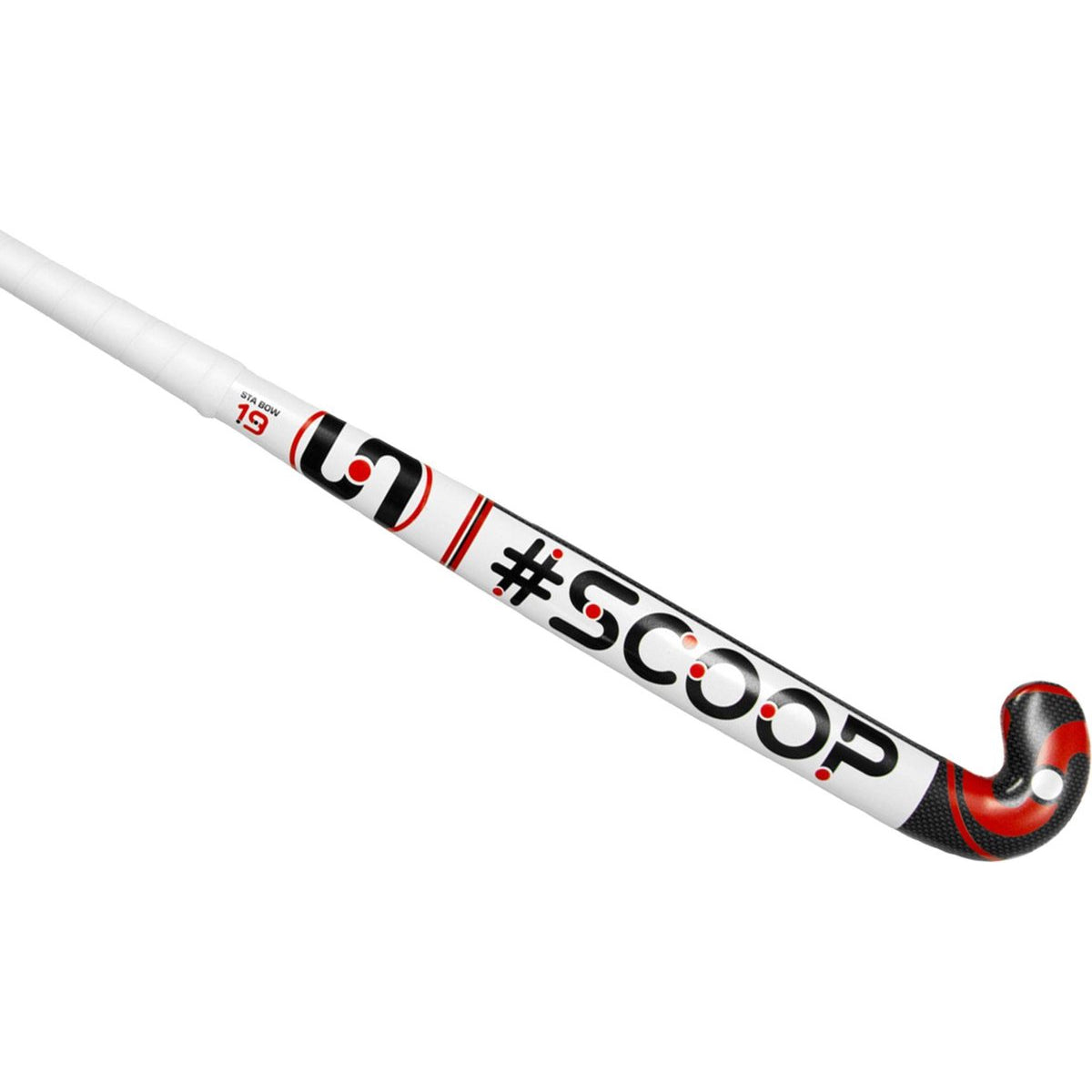 Scoop #12 Hockeystick - Standard Bow - 50% Carbon