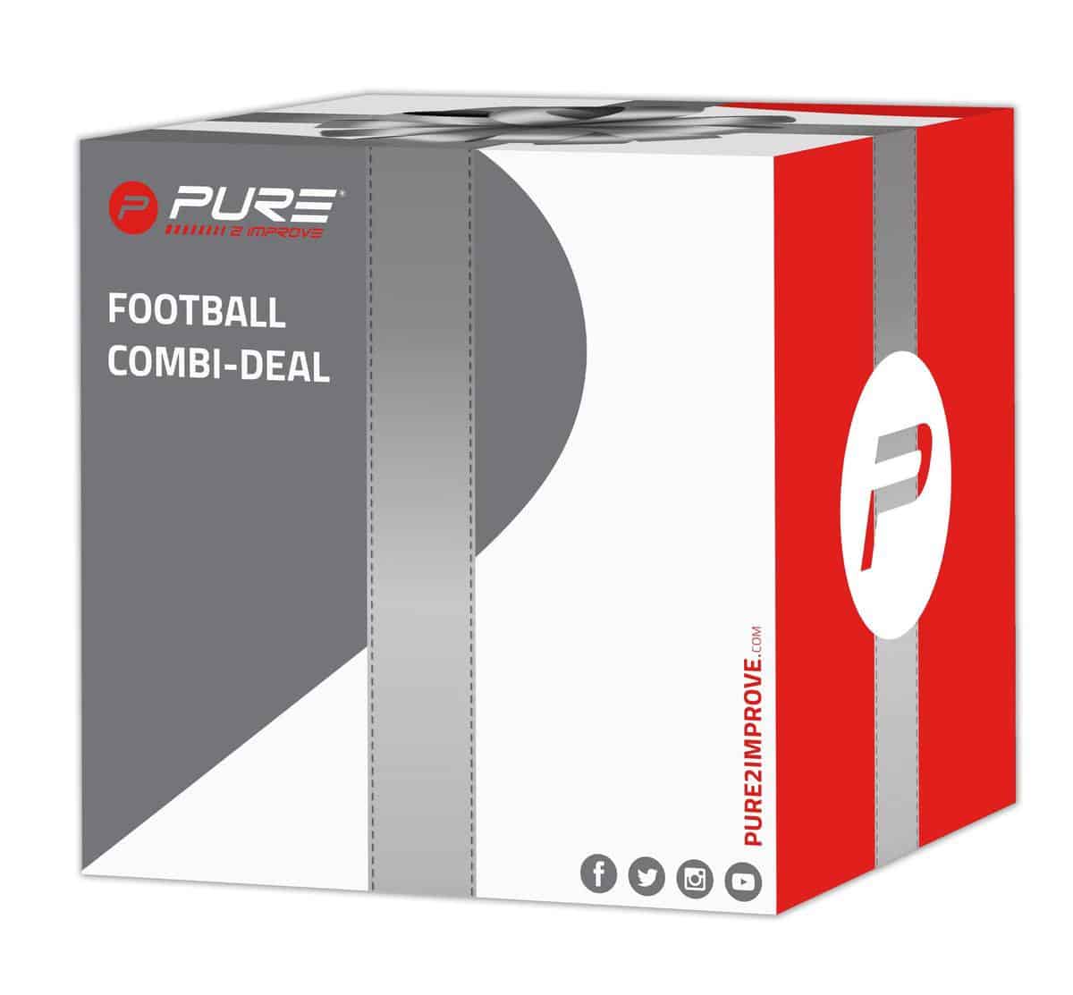 Pure2Improve Voetbaltrainer met bal - maat 4 -