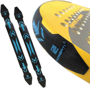 Protectietape Padelracket - Beschermtape - 2 stuks - Padel Racket Bescherming - Protector - Zwart - 2 Stuks