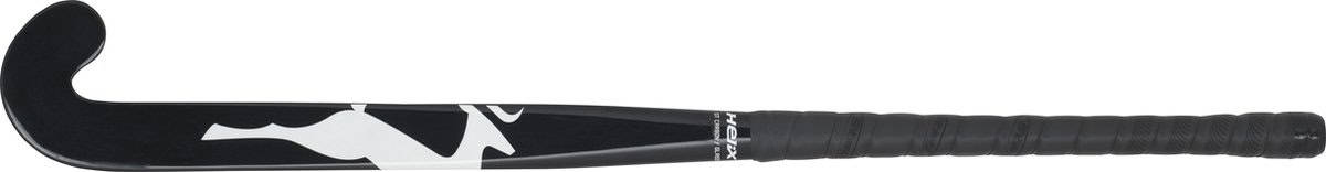 Stag Helix 3000 Hockeystick - M-Bow - 35% Carbon - Senior - Zwart - 37.5 Inch - Zwart, Wit 37.5 Inch