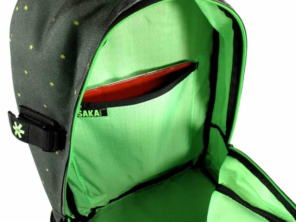 OSAKA people Backpack Medium - Sport Rugzak / Rugtas Groen - CATCH BLACK GREEN - ZwartZwart | Groen - One size