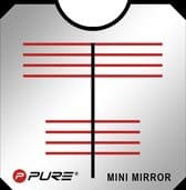 Pure2improve Mini Mirror, 8cm - Wit