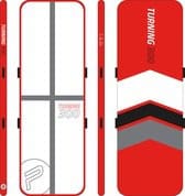 Turn Mat 300x100 - RoodRood, Wit