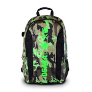 Osaka SENIOR LARGE BACKPACK - FANCY CAMO / GREEN - Groen