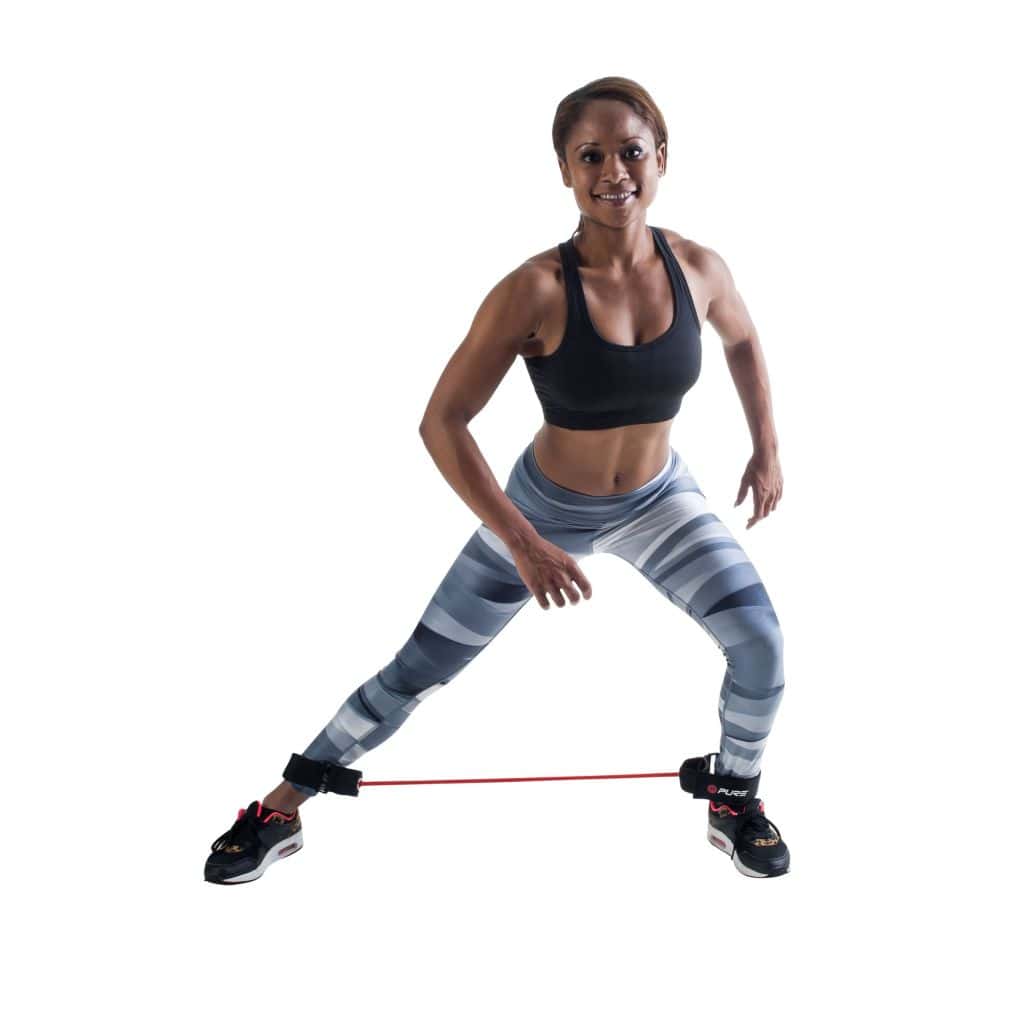 Pure2Improve Lateral Trainer - Benentrainer - ZwartRood