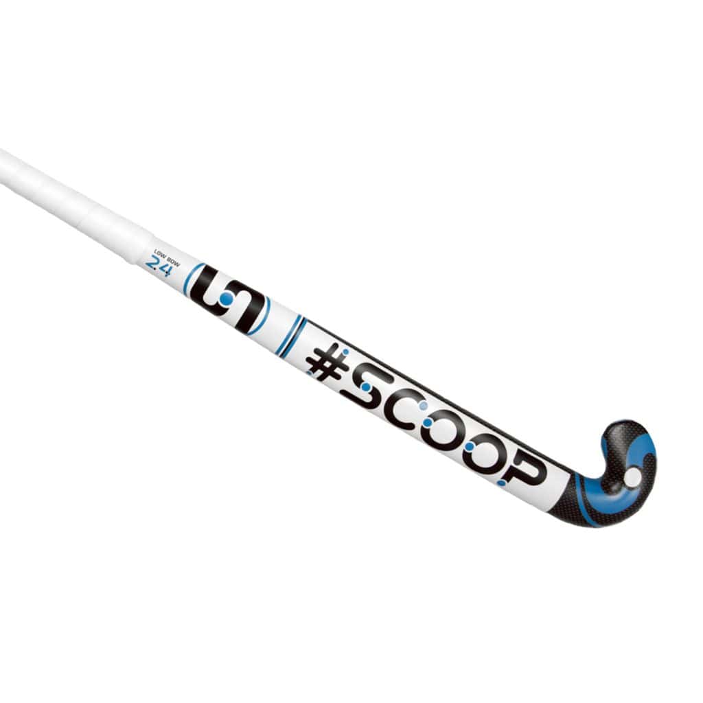 Scoop #26 Hockeystick - Low-Bow - 100% Carbon - Senior -  36,5 inch