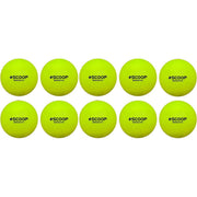 Scoop Astro Hockeybal - Standard - Yellow - Set van 10 - Geel - Hockeyballen