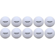 Scoop Astro Hockeybal - Standard - Wit - Set van 10 - Hockeyballen