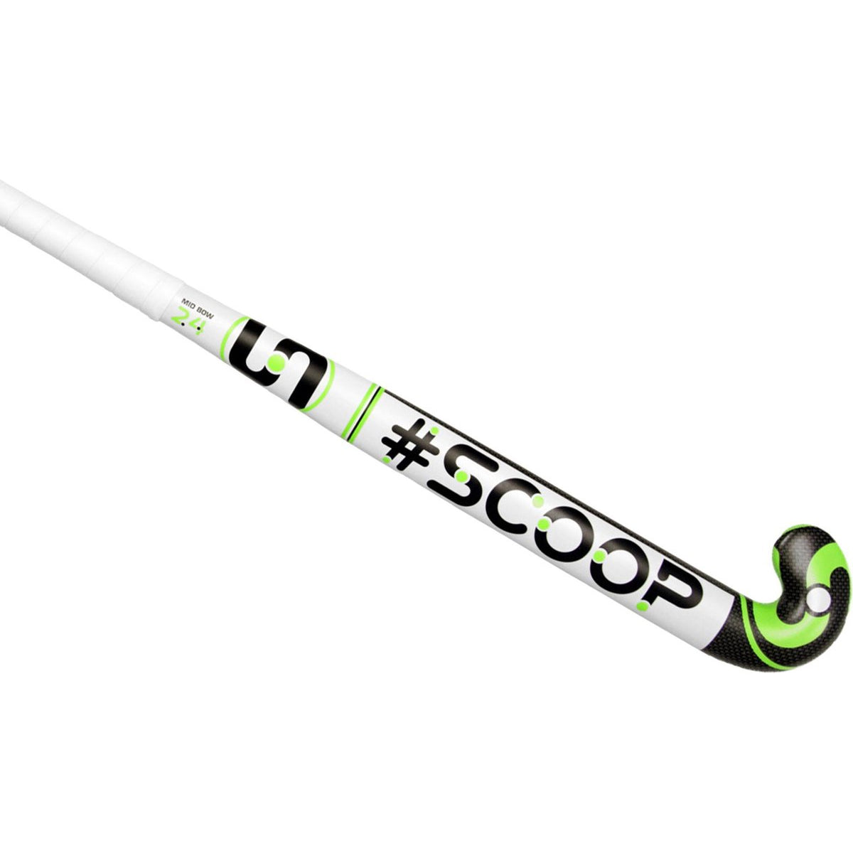 Scoop #25 Hockeystick - Mid Bow - 100% Carbon