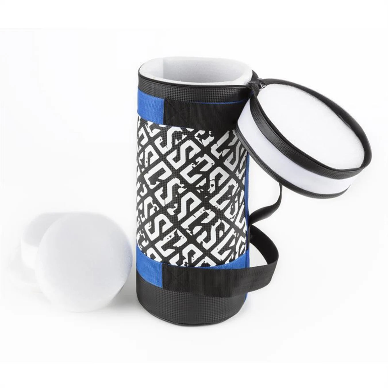 Thoughbag - Power Bag - 25 kg - Sandbag - Kunstleder - Zwart/Blauw
