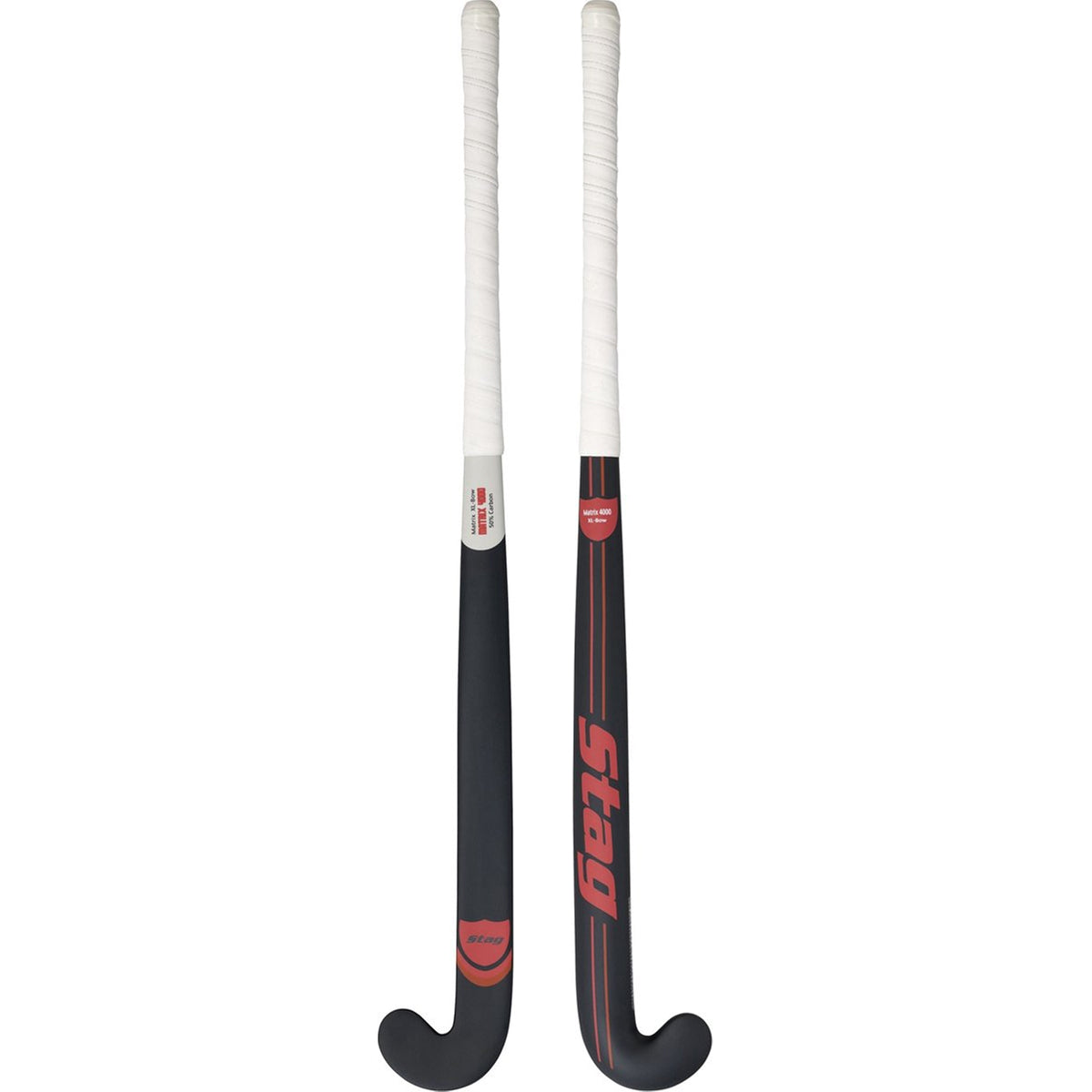 Stag Matrix 4000 - XL-Bow - 50% Carbon - Hockeystick Senior