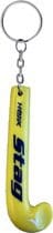 Stag Sleutelhanger Hockey - 1 stuk - Geel - Cadeau