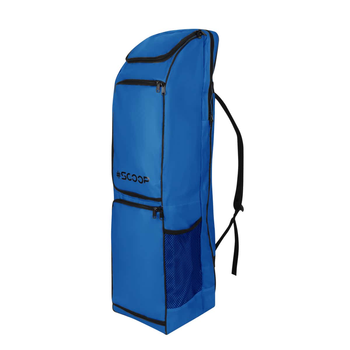Scoop Hockeytas - Blauw - Sticktas - Oranje - One size -  Voor meerdere hockeysticks - Waterdicht - Gemaakt van polyester