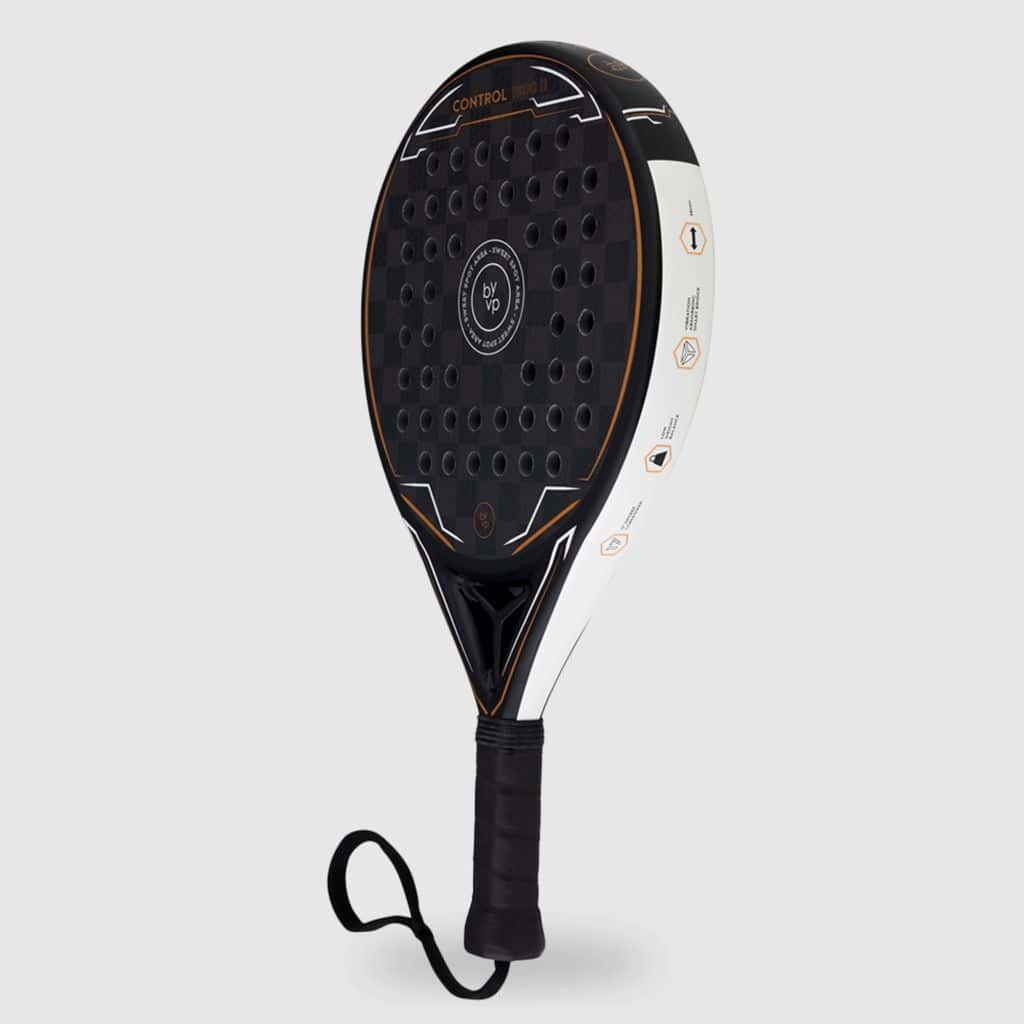 By-VP Padel Racket Rond 1800 II - Zwart