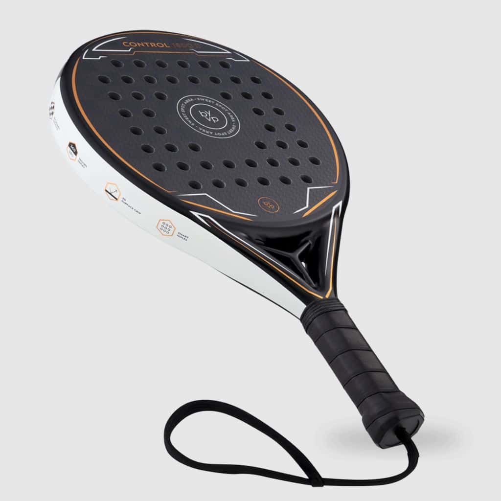 By-VP Padel Racket Rond 1800 II - Zwart