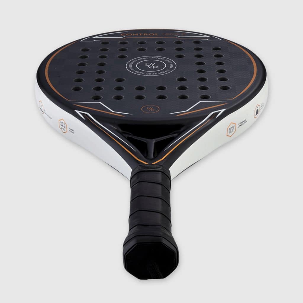 By-VP Padel Racket Rond 1800 II - Zwart