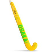 Osaka 1 Series Pollock Hockeystick - Standard Bow - Junior - Yellow - Neon geel 35 inch
