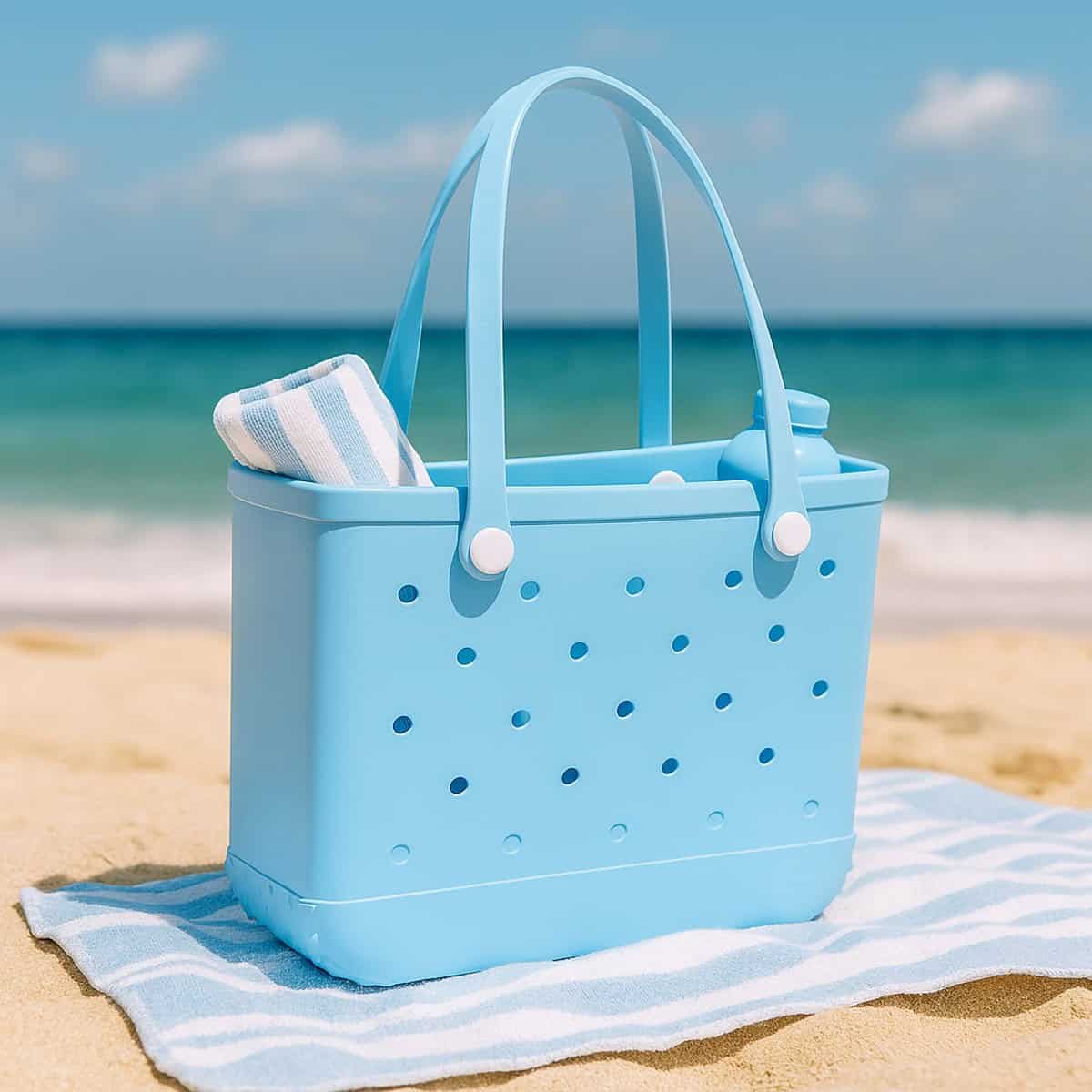 Sorprese Strandtas & Weekendtas - Lichtblauw