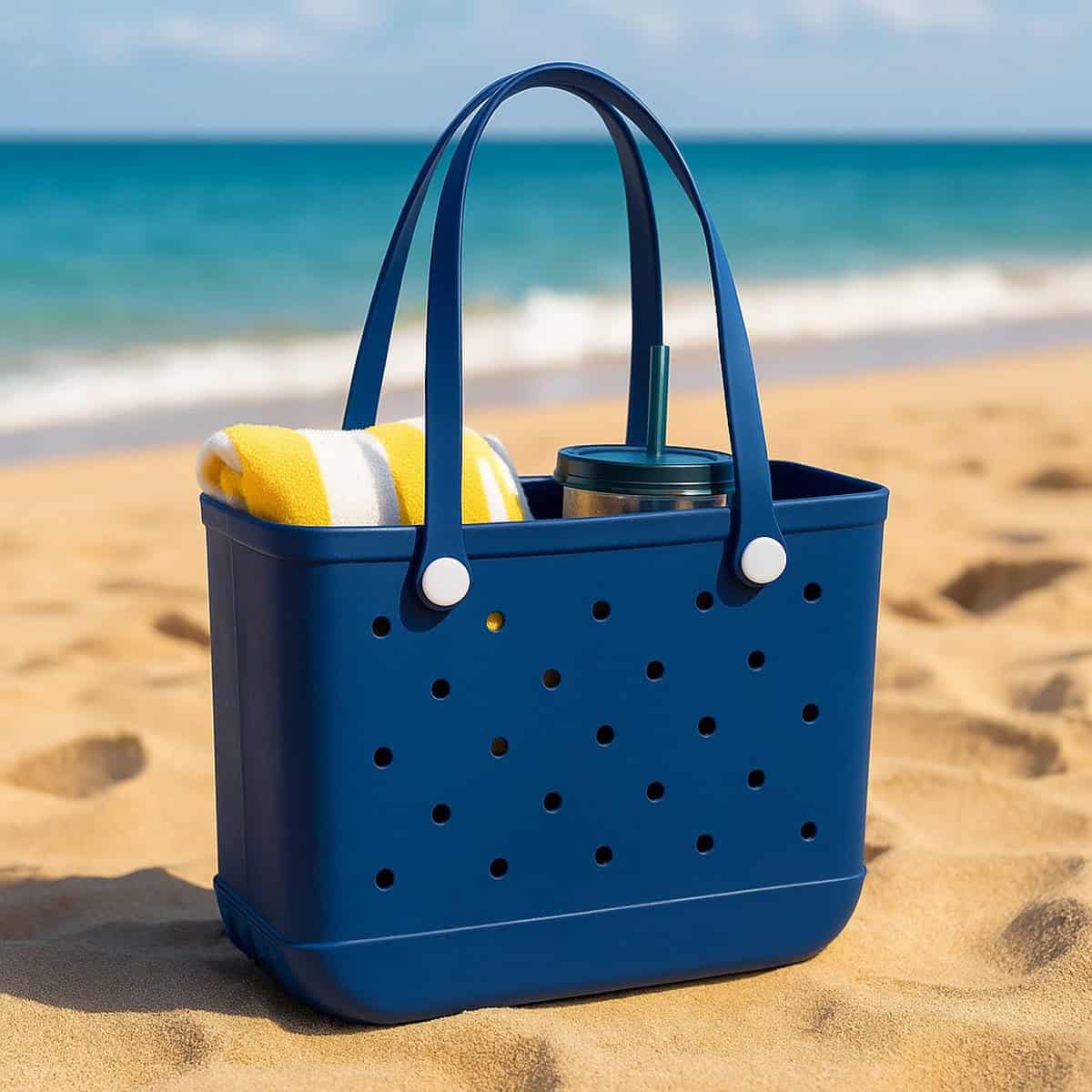 Sorprese Strandtas & Weekendtas - Donkerblauw