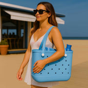 Sorprese Strandtas & Weekendtas XL - Lichtblauw