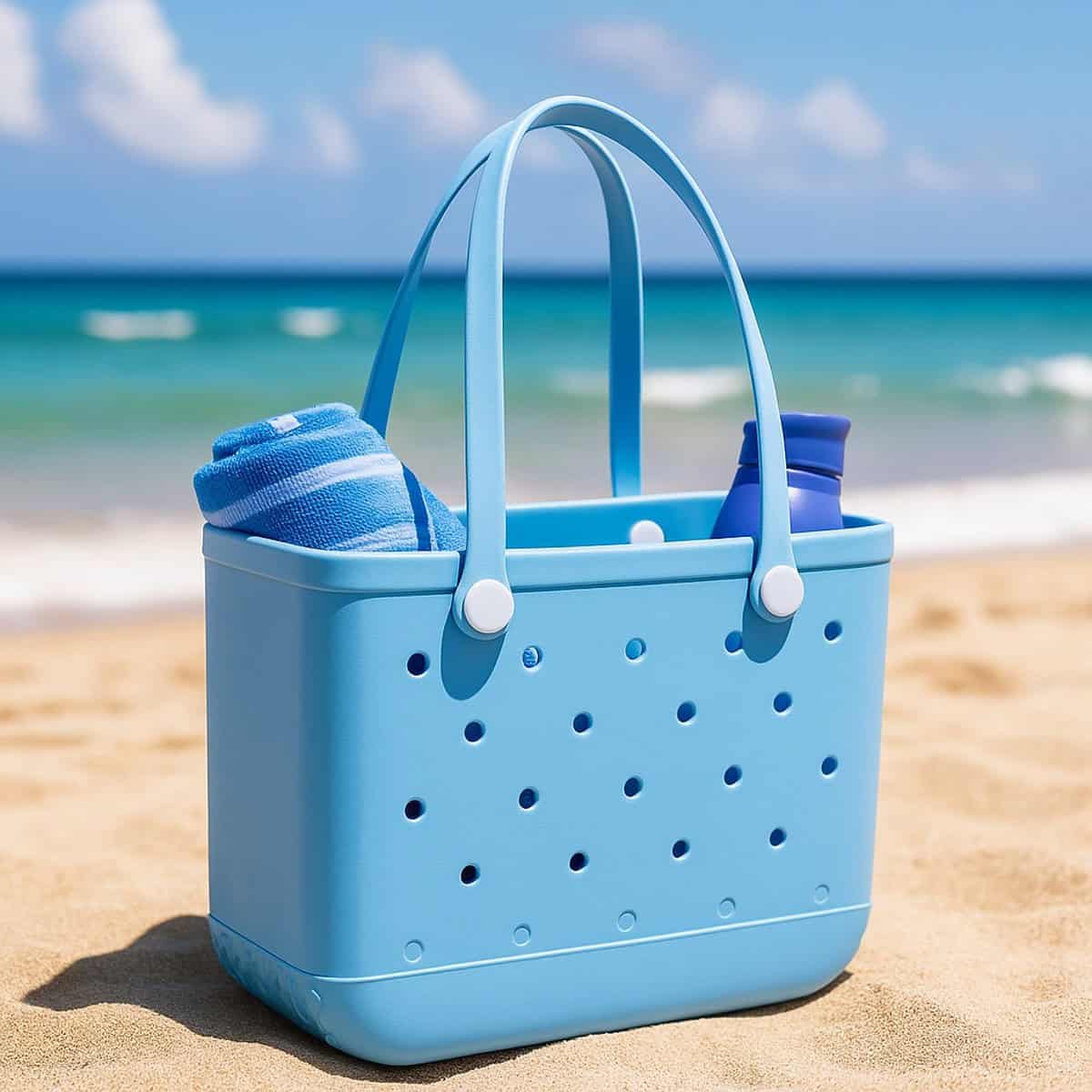 Sorprese Strandtas & Weekendtas XL - Lichtblauw