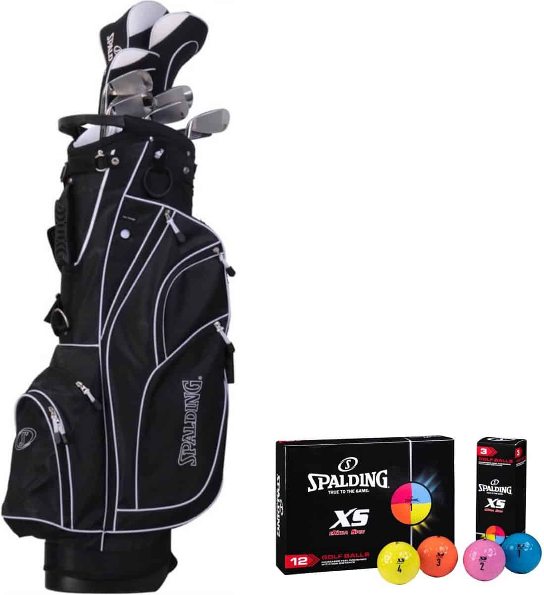 Spalding True Black 14-Delige Golfset Heren (Graphite Shafts)