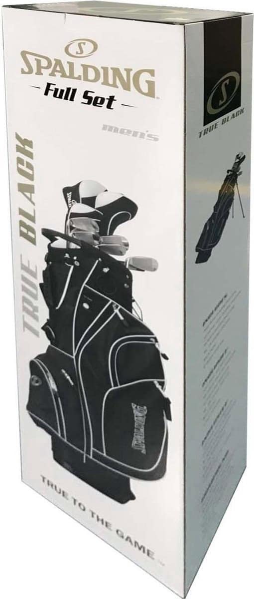 Spalding True Black 14-Delige Golfset Heren (Graphite Shafts)