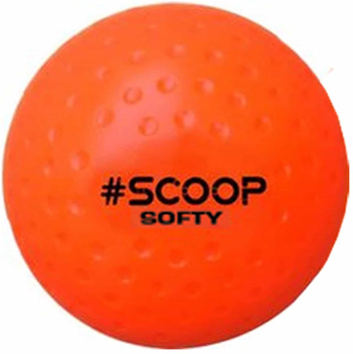 Scoop Softy Hockeybal - Oranje - Set van 6 Hockeyballen