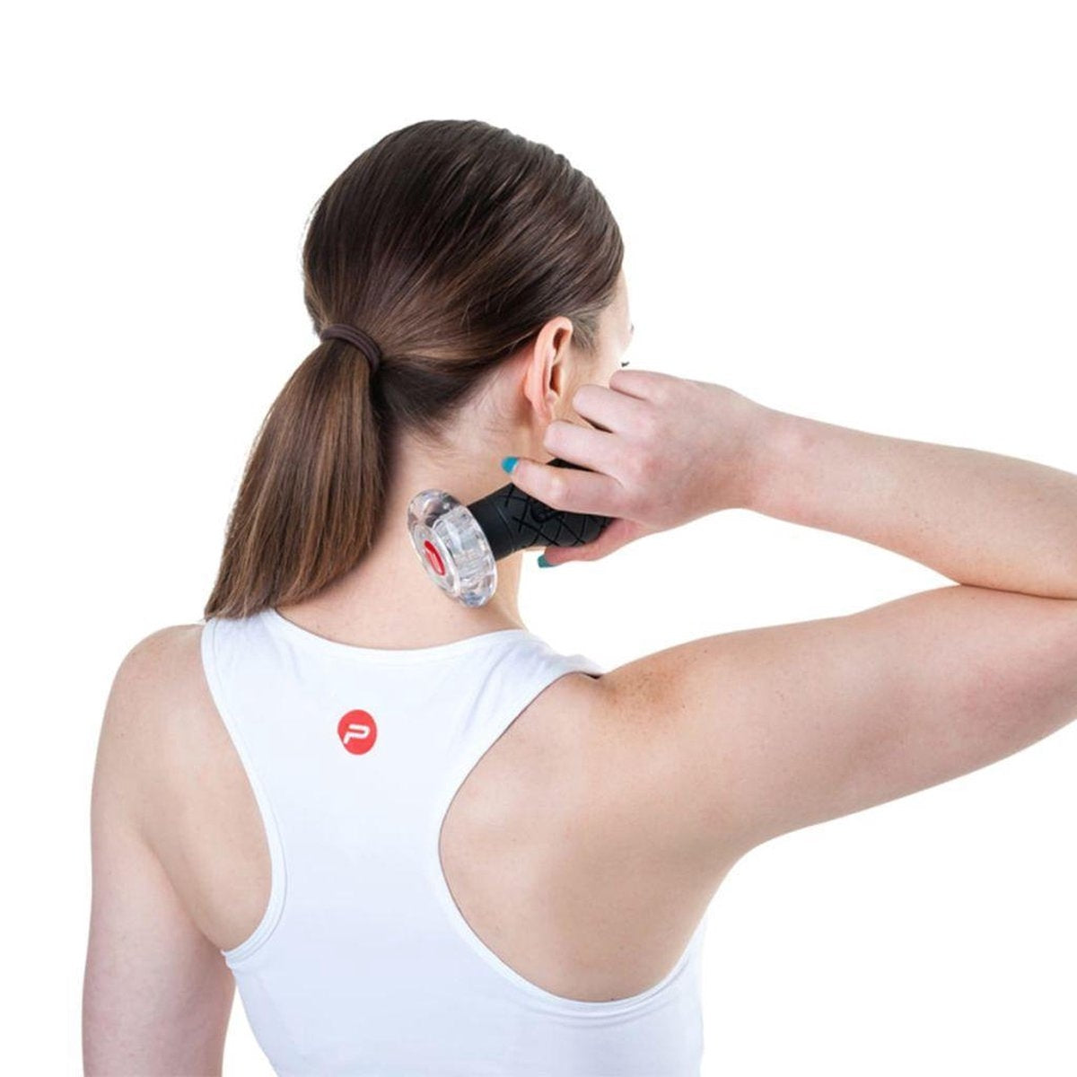 Pure2Improve - massage roller - trigger roller - 16 cm zwart