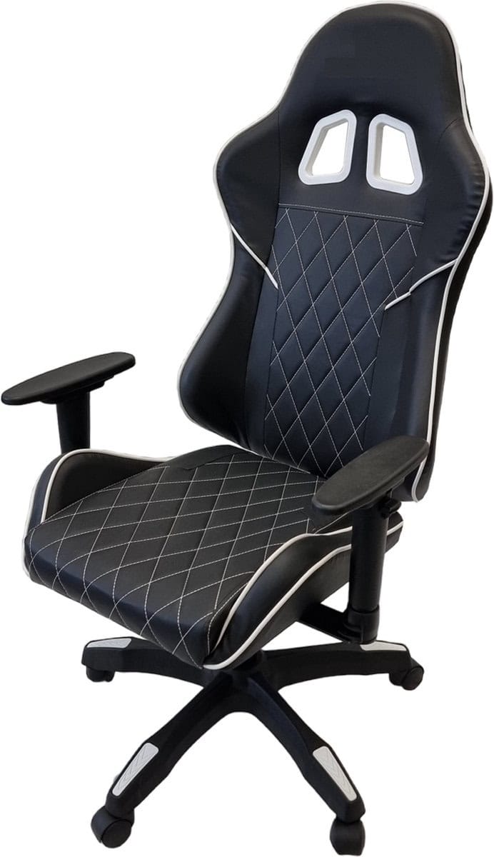 Gamestoel - Zwart - Verstelbaar - Ergonomische bureaustoel - Gaming stoel - Game stoel