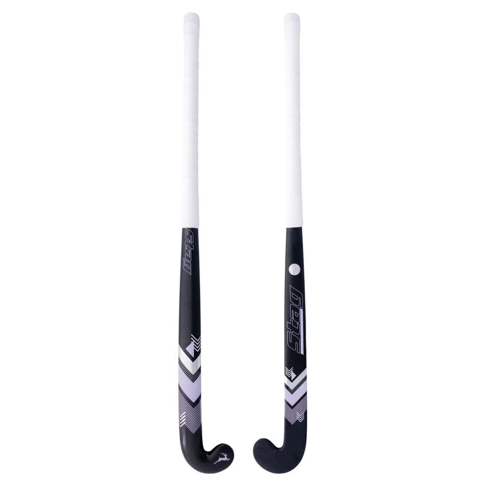 Stag Helix - LowBow - 75% Carbon - Hockeystick Senior -Zwart 38.5 Inch
