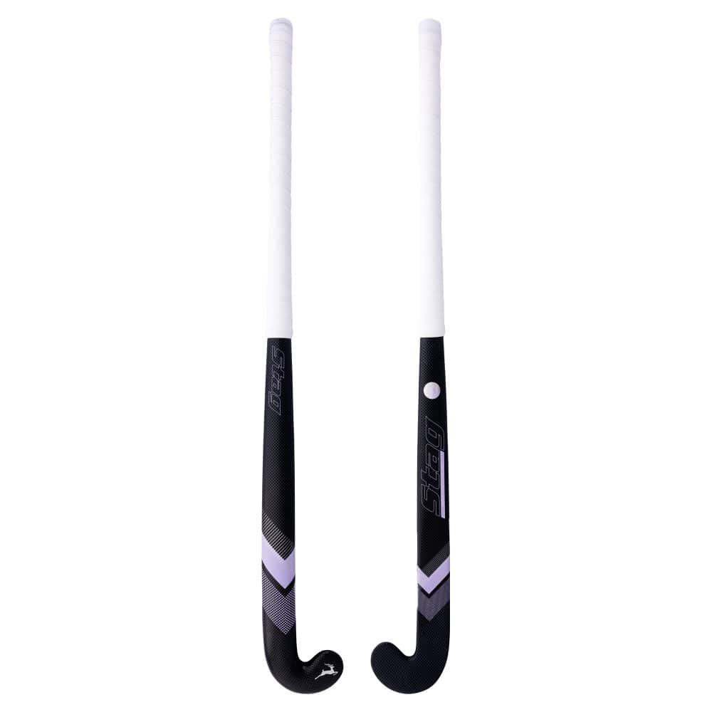 Stag Helix - LowBow - 95% Carbon - Hockeystick Senior -Zwart 38.5 Inch