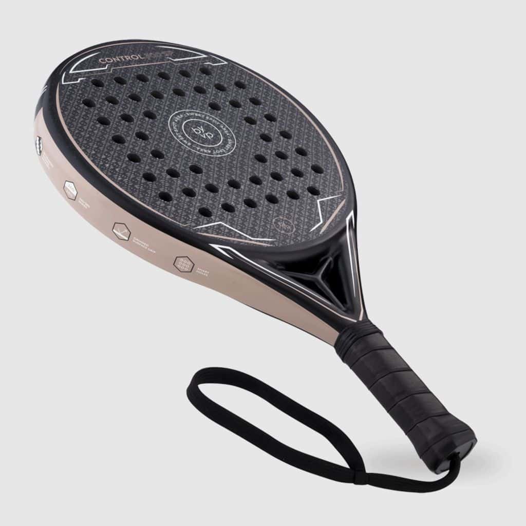 By-VP Padel Racket Rond Control 300 SP - Zwart