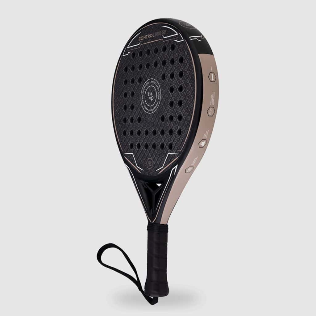 By-VP Padel Racket Rond Control 300 SP - Zwart