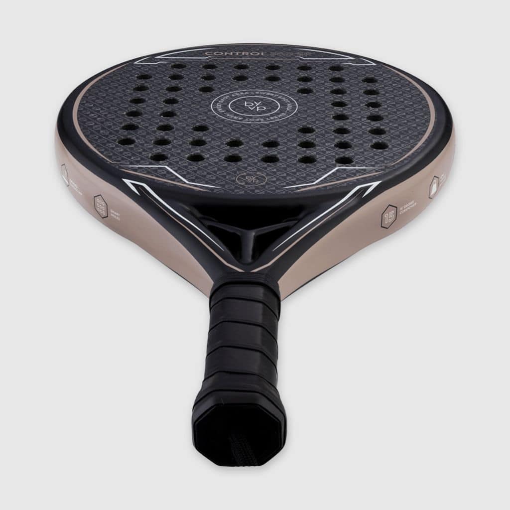 By-VP Padel Racket Rond Control 300 SP - Zwart