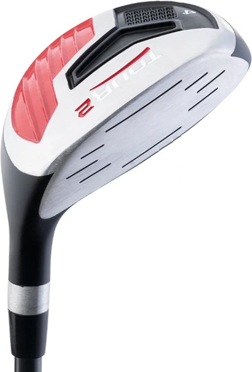 Spalding Tour 2 - 12-Delige Golfset Tour - Golfset Heren Graphite Rechtshandig - Zwart/Rood