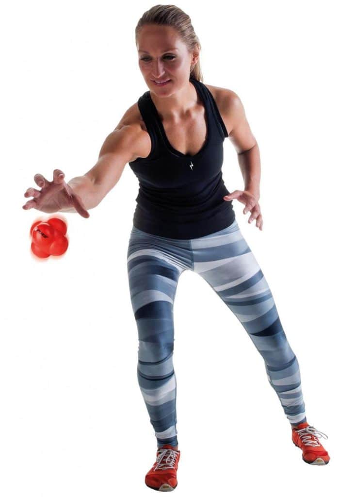 Pure2Improve Reaction Trainer - Reactiebal - Rood - Ø18,6 cm
