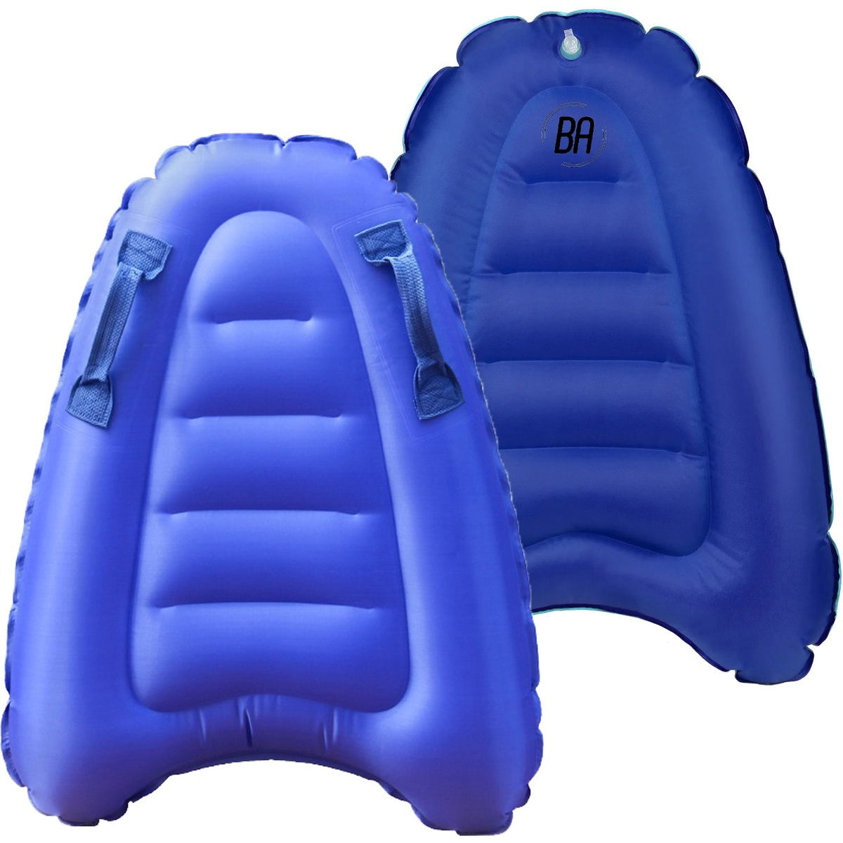 Best Active Bodyboard - Blauw - 67×52×13 cm - Voor Kinderen & Volwassenen - Opblaasbaar - Lichtgewicht & Duurzaam - Geschikt voor Zee & Golven