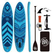 Best Active Kaimana SUP Board - Opblaasbaar Paddle Board - 320x81x15 cm - Blauw - SUP Boards