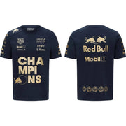 Red Bull Racing - Constructors World Champion Shirt - Max Verstappen - F1 - Blauw - S