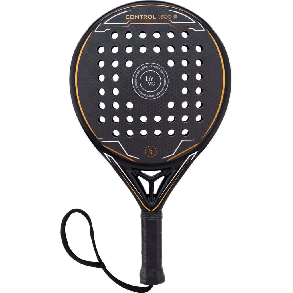 By-VP Padel Racket Rond 1800 II - Zwart