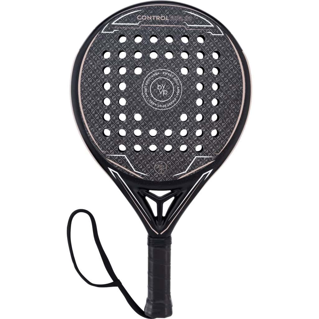 By-VP Padel Racket Rond Control 300 SP - Zwart