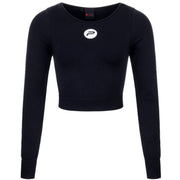 Pure2Improve Crop Top Dames - Zwart