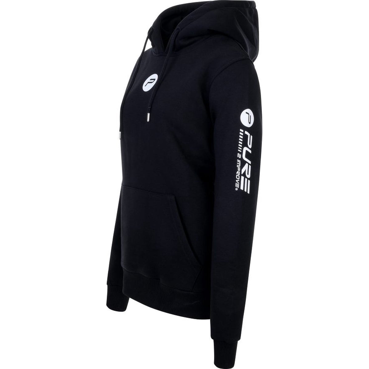 Pure2Improve Sports Hoodie Dames - Zwart
